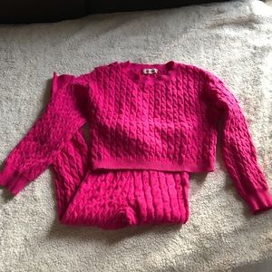 NWOT matching knit set